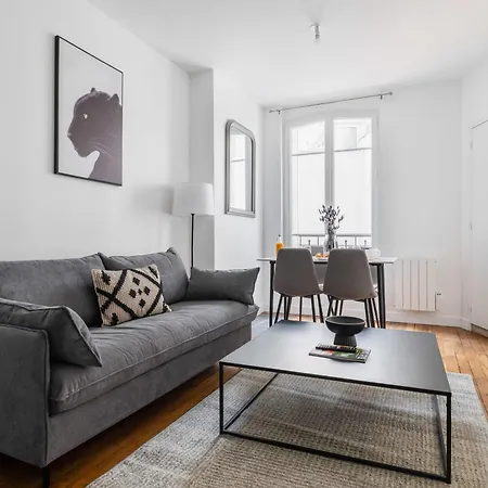 Appartamento 2 Pieces Refait Neuf Metro Jaures - 19 - 4p - Flat-guest Parigi