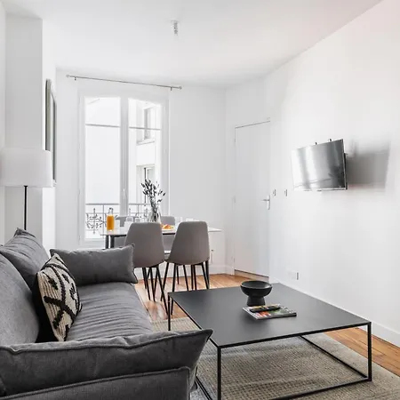 Appartamento 2 Pieces Refait Neuf Metro Jaures - 19 - 4p - Flat-guest Parigi