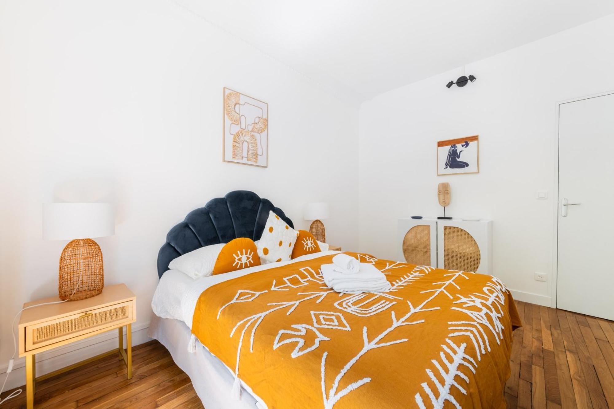 Appartamento 2 Pieces Refait Neuf Metro Jaures - 19 - 4p - Flat-guest