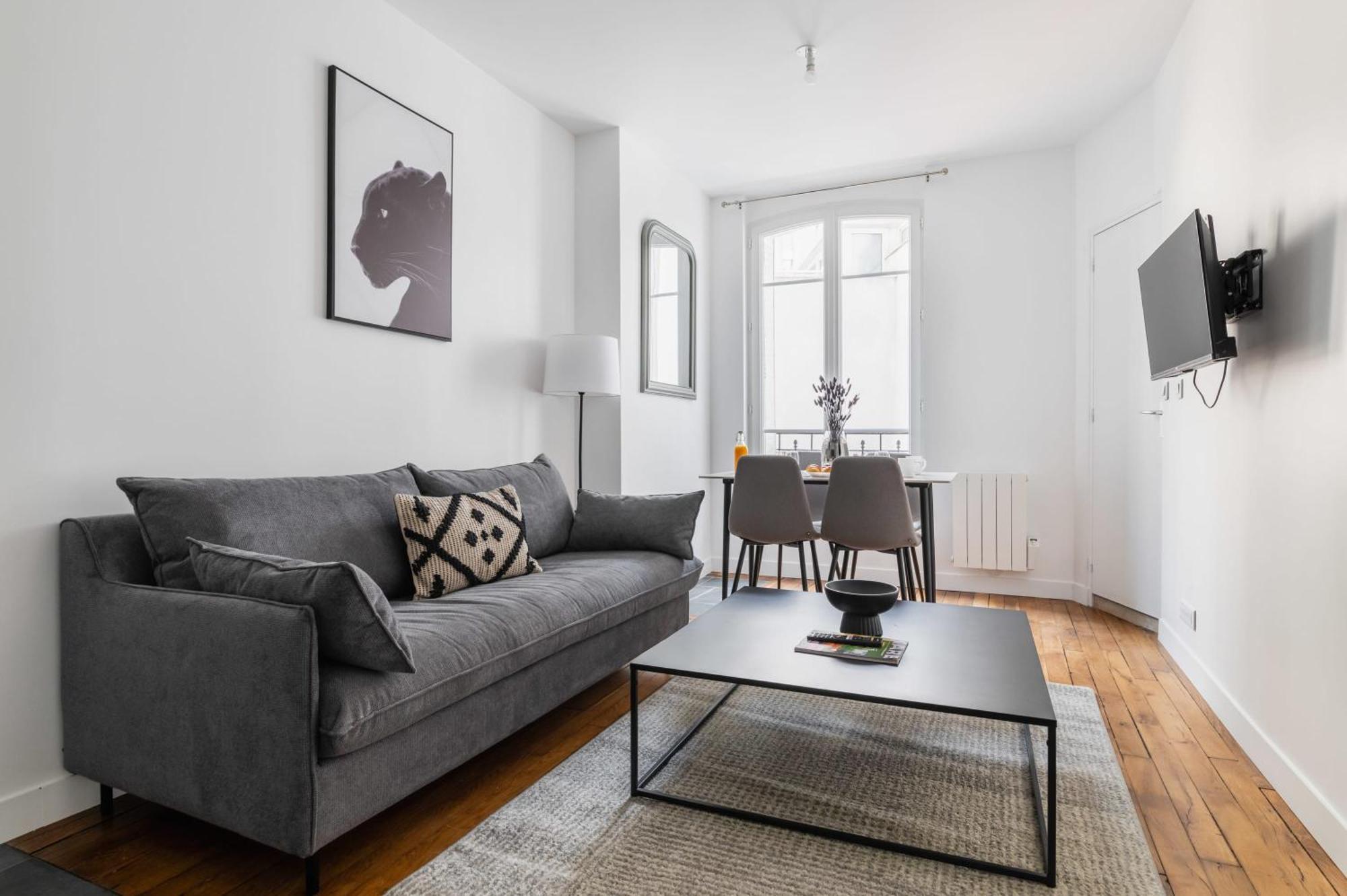 Appartamento 2 Pieces Refait Neuf Metro Jaures - 19 - 4p - Flat-guest Parigi