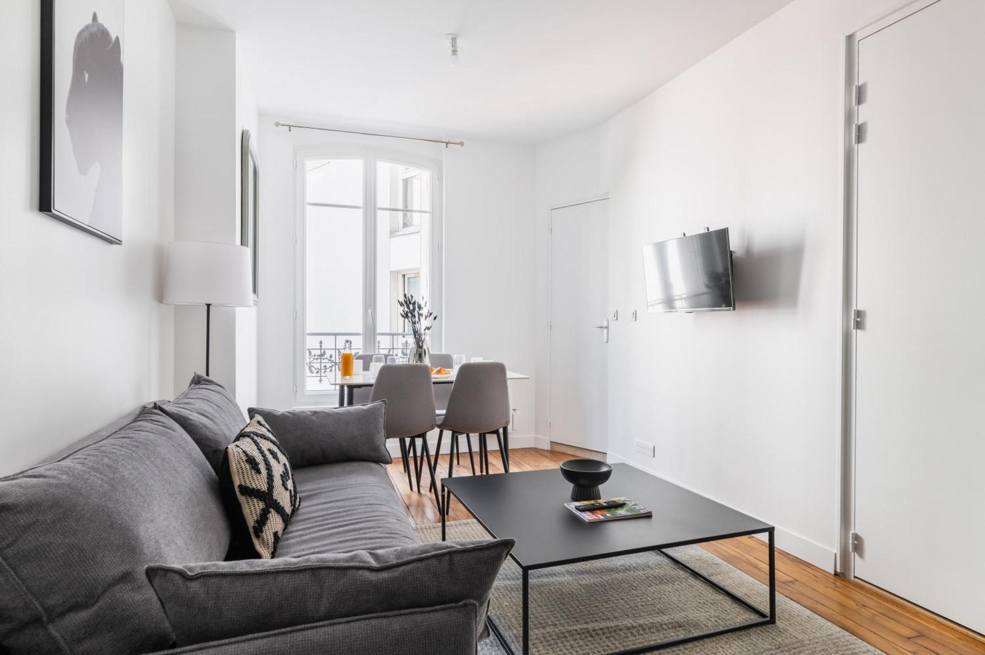 Appartamento 2 Pieces Refait Neuf Metro Jaures - 19 - 4p - Flat-guest Parigi